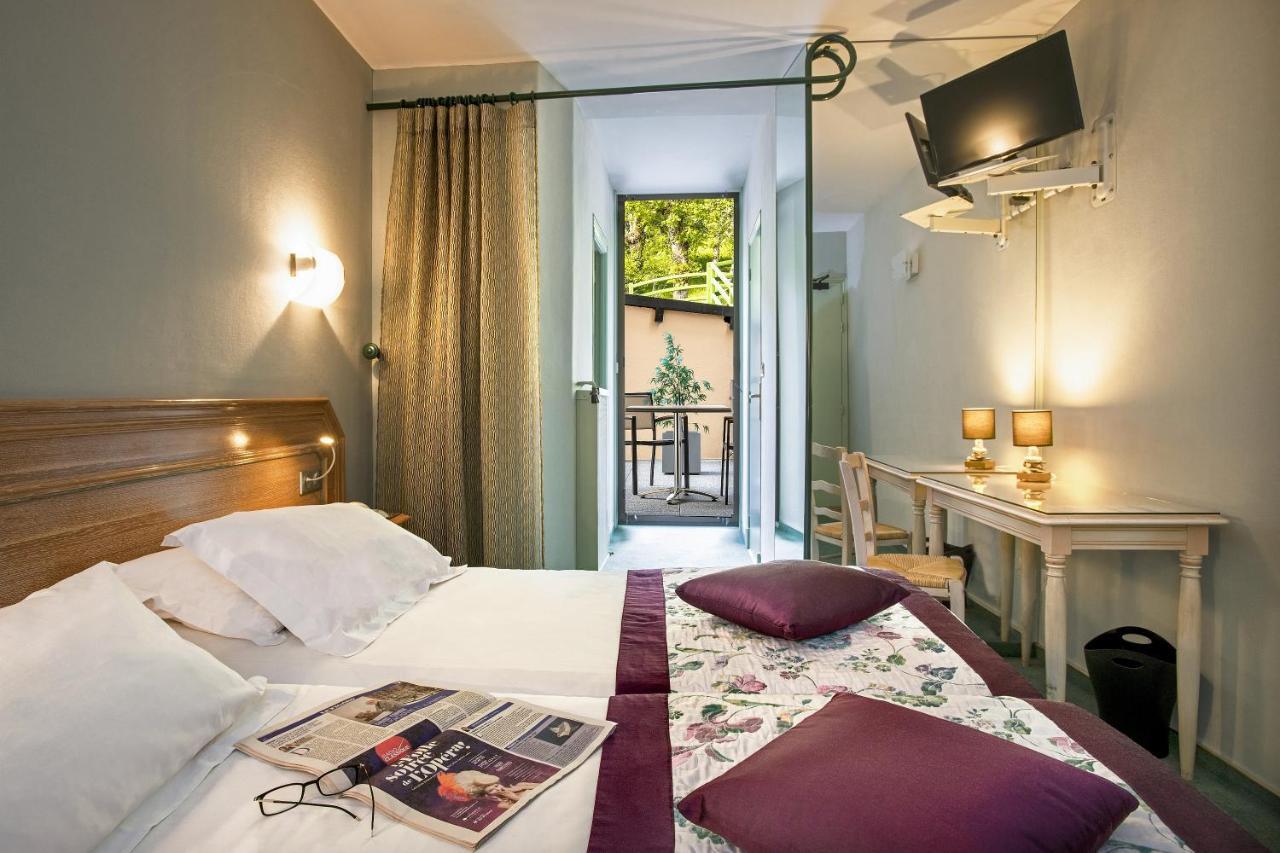 Logis Hotel Restaurant Le Mont Aigoual Meyrueis Eksteriør billede